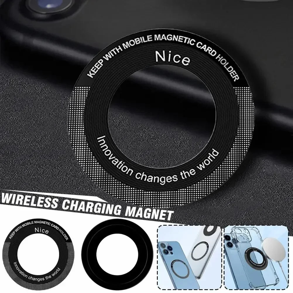 Magnetischer Metallring-Aufkleber für Wireless Charging & Halter