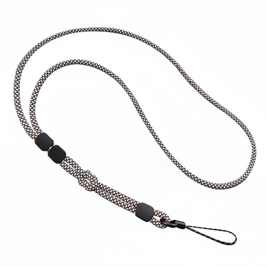 Handy Lanyard Nackenband Leder geflochten verstellbar – 12 Farben