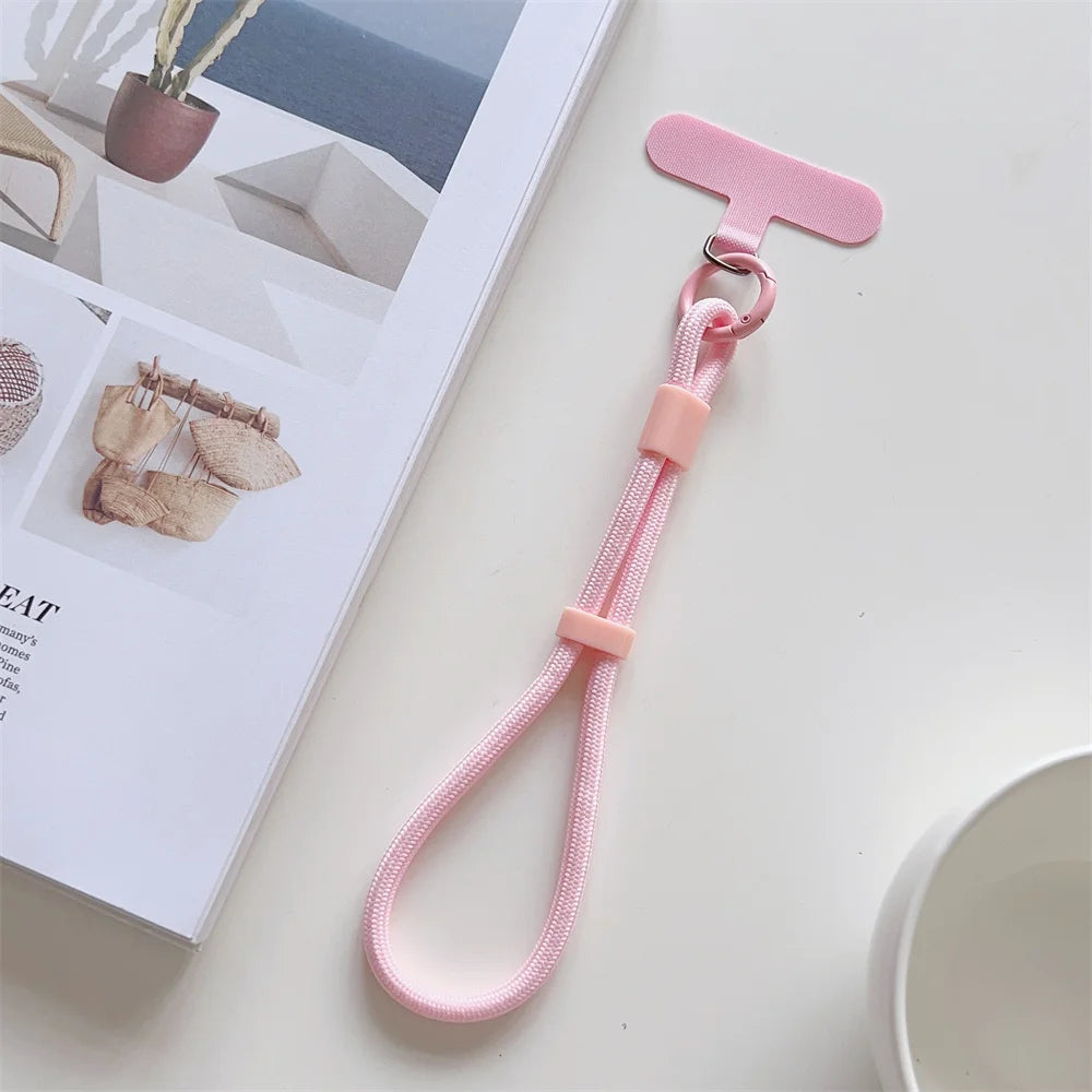 Kurzes Handy-Lanyard verstellbar – bunte Handgelenkschlaufe