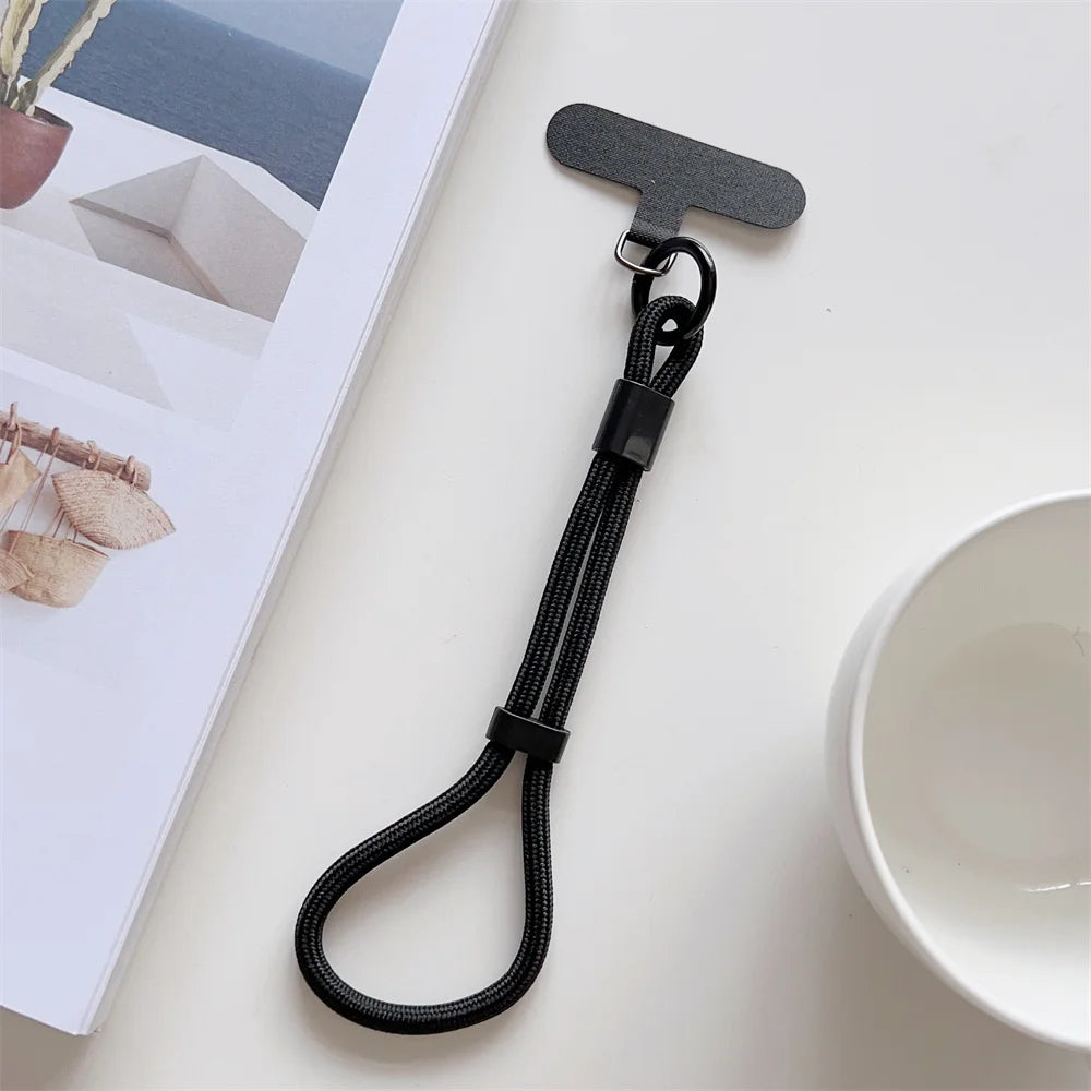 Kurzes Handy-Lanyard verstellbar – bunte Handgelenkschlaufe