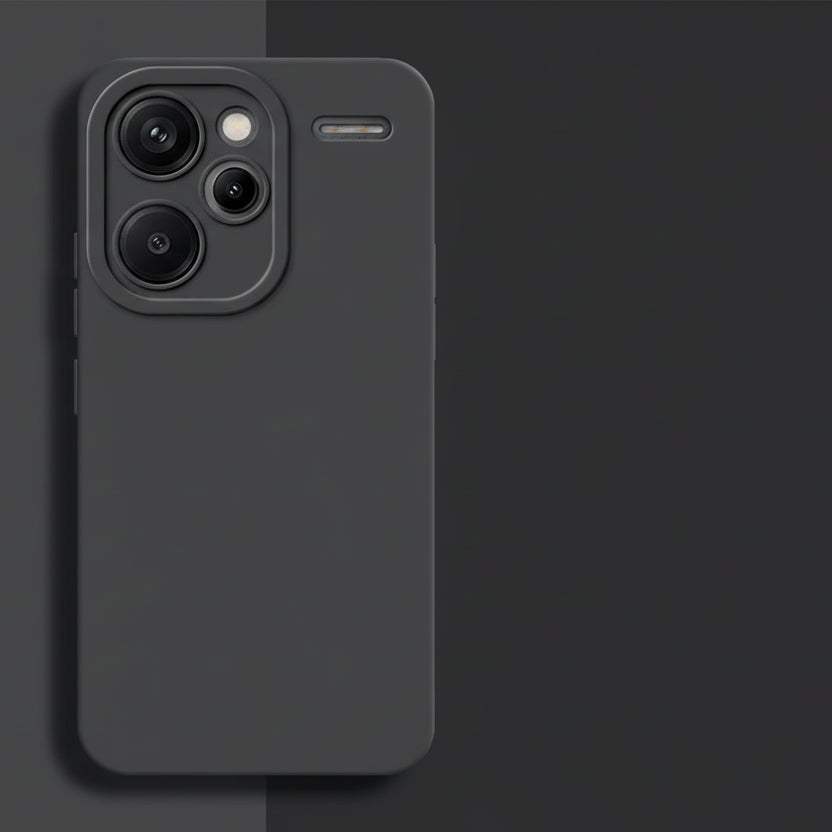 Silikon Hülle Matt für Redmi Note 12 13 Pro Plus Turbo – Kameraschutz, Weich