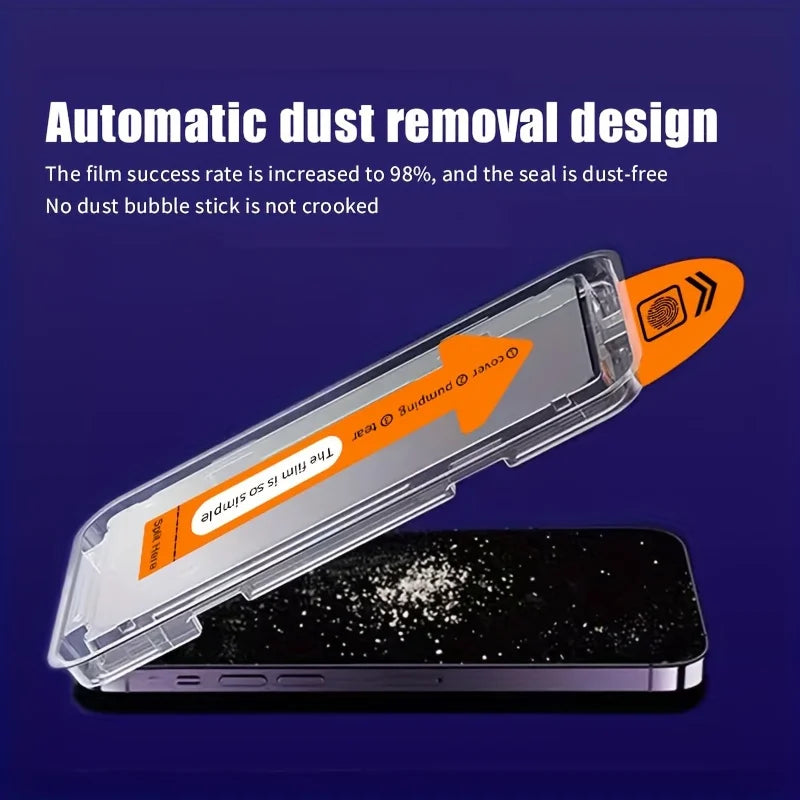 Full Cover Schutzglas mit One-Click Installation – HD, Oleophob, 9H