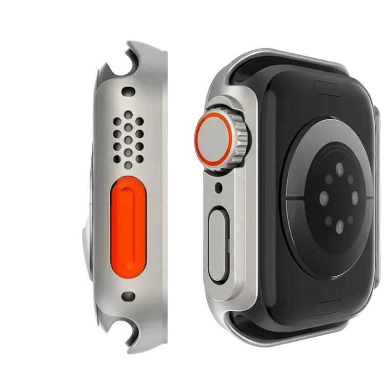 Schutzhülle mit Privacy Glas für Watch Serie 9 8 7 6 5 4 SE 40-45mm