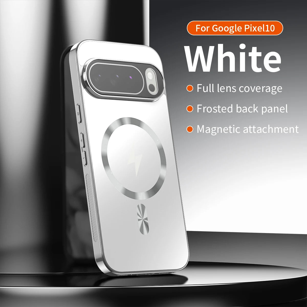 Magnetische Matte Schutzhülle für Google Pixel 6–10 Pro – 7 Farben