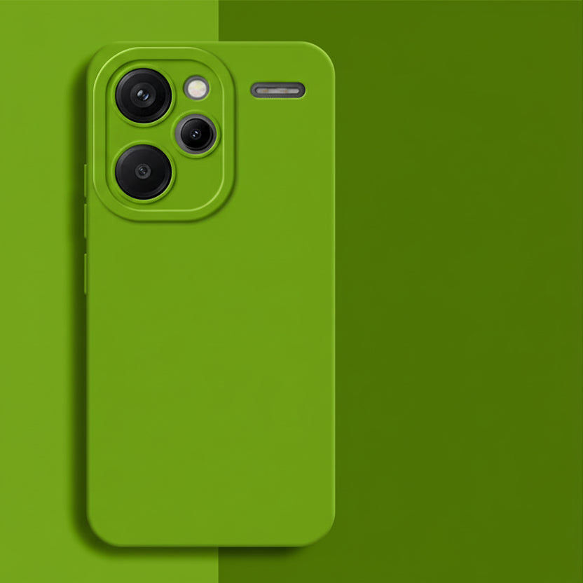 Silikon Hülle Matt für Redmi Note 12 13 Pro Plus Turbo – Kameraschutz, Weich