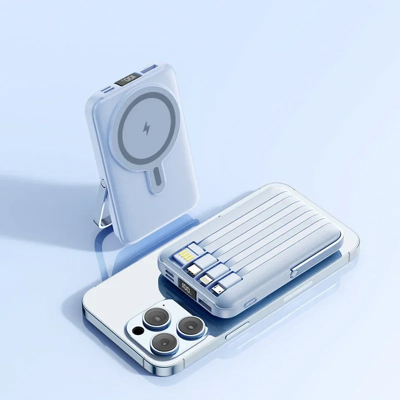 20000mAh Magnetische Powerbank Kabellos 22,5W Schnellladen