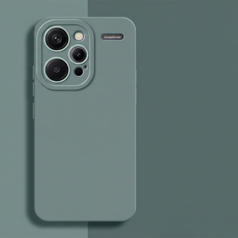 Silikon Hülle Matt für Redmi Note 12 13 Pro Plus Turbo – Kameraschutz, Weich