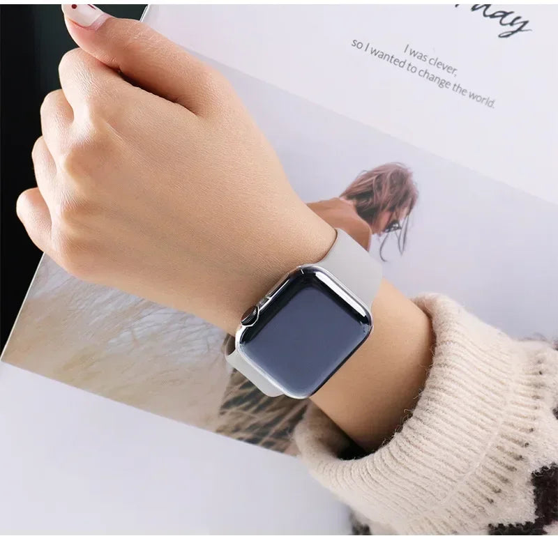 TPU Schutzhülle für Apple Watch 10 9 8 7 6 5 4 SE Ultra 38-49mm Vollschutz