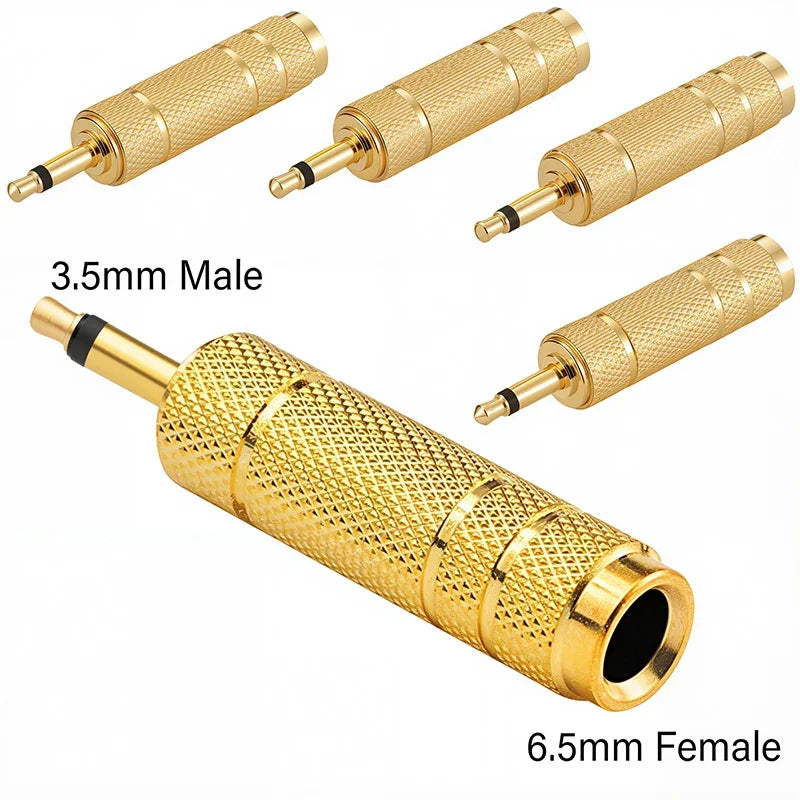 Audio Klinkenadapter Set 6,35mm 3,5mm 2,5mm Stereo Mono Stecker Buchse