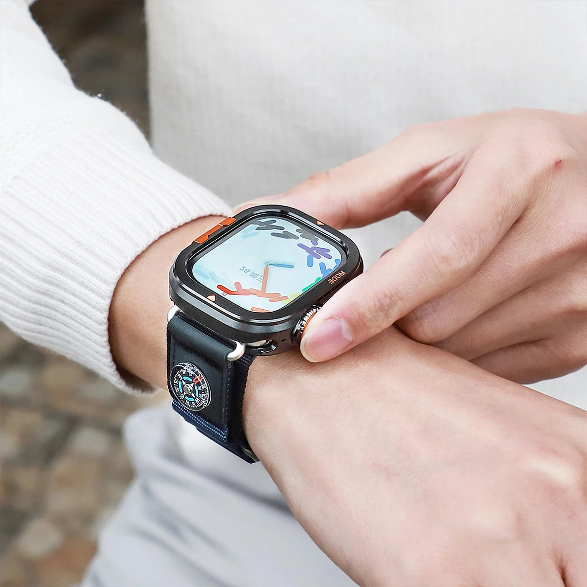 Luxus Metall Schutzhülle für Apple Watch Ultra 3 2 49mm Serie 11 10 46mm