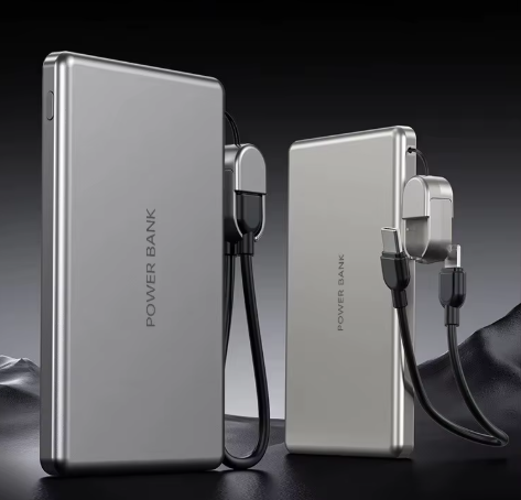 Magnetische 10.000 mAh Powerbank 20W PD & 15W Wireless – Ultra-Slim Metall