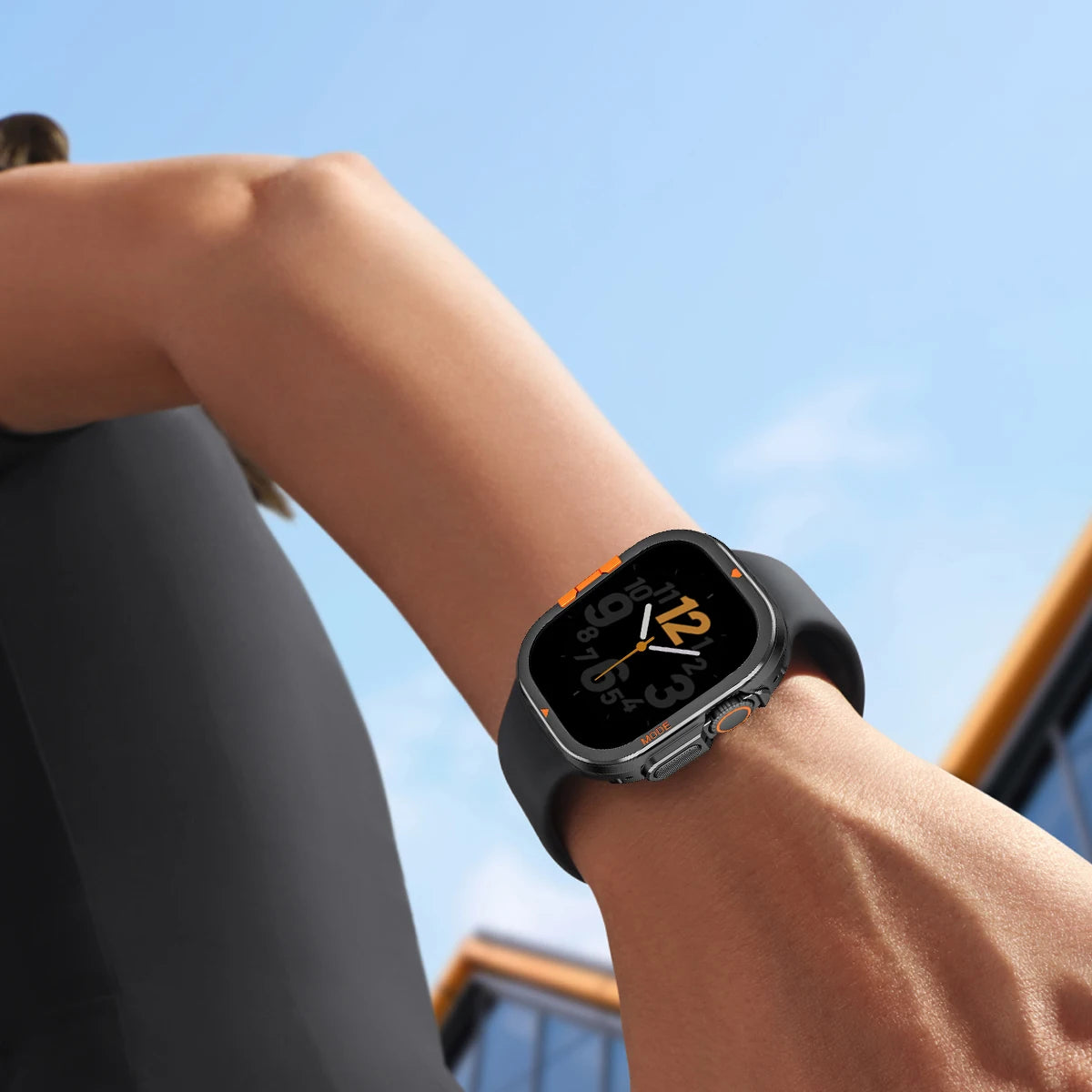 Luxus Metall Schutzhülle für Apple Watch Ultra 3 2 49mm Serie 11 10 46mm
