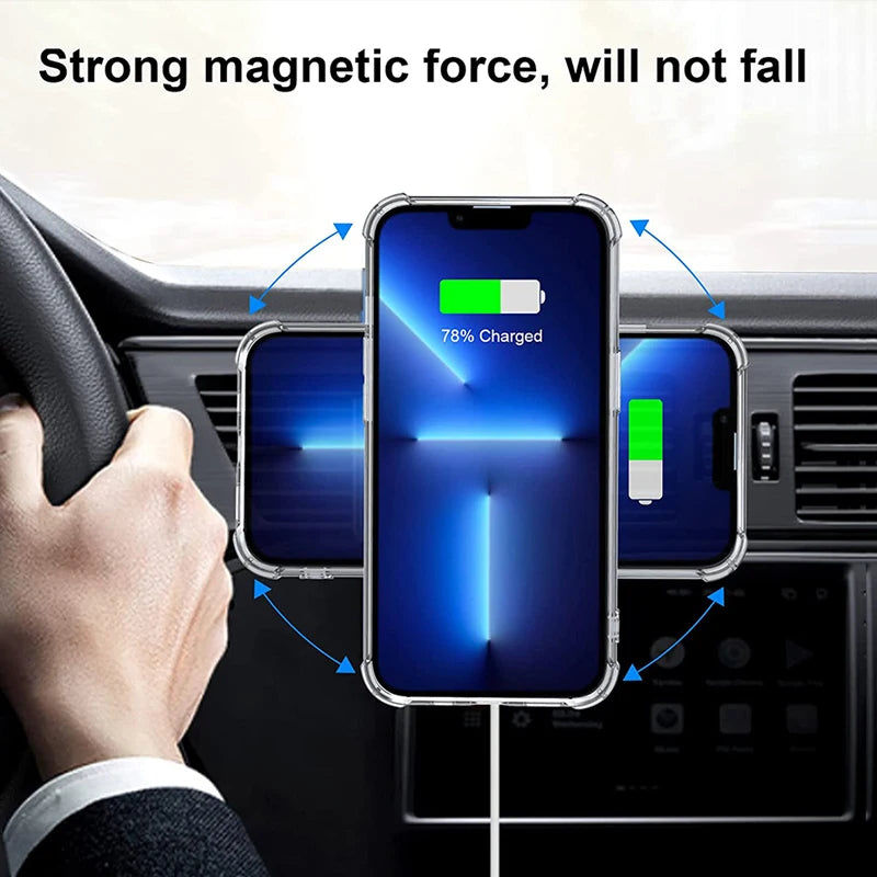 Magnetischer Ring-Aufkleber für Wireless Charging & Auto-Halter