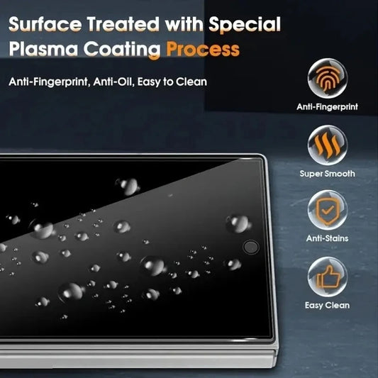 2er Set HD/Privacy Schutzglas für Z Fold 7/6/5/4 inkl. Montagetool