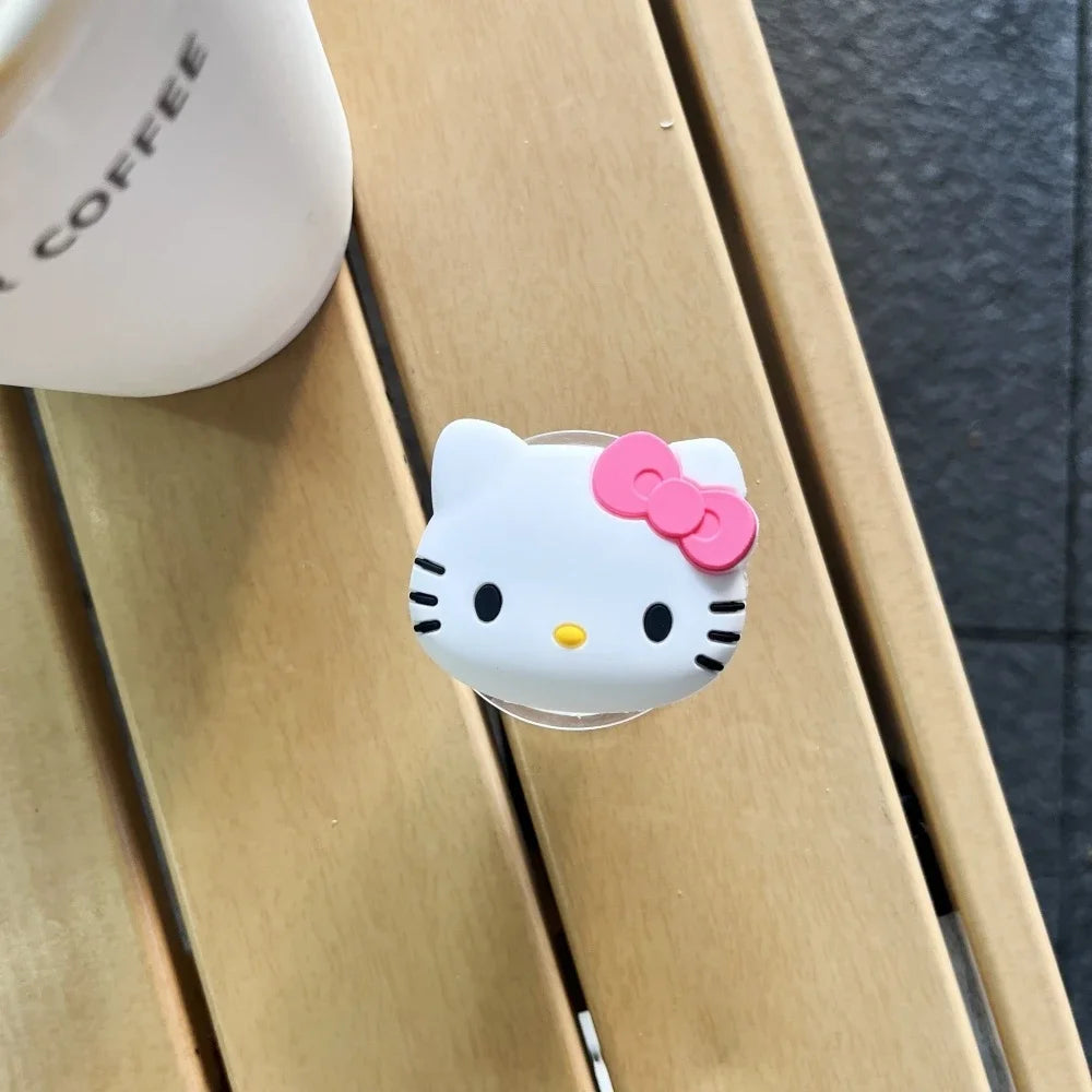 Hello Kitty Handyhalter GripTok Fingerring – Stand & Griff (MINISO)