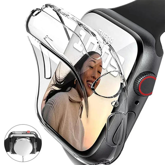 TPU Schutzhülle für Apple Watch 10 9 8 7 6 5 4 SE Ultra 38-49mm Vollschutz
