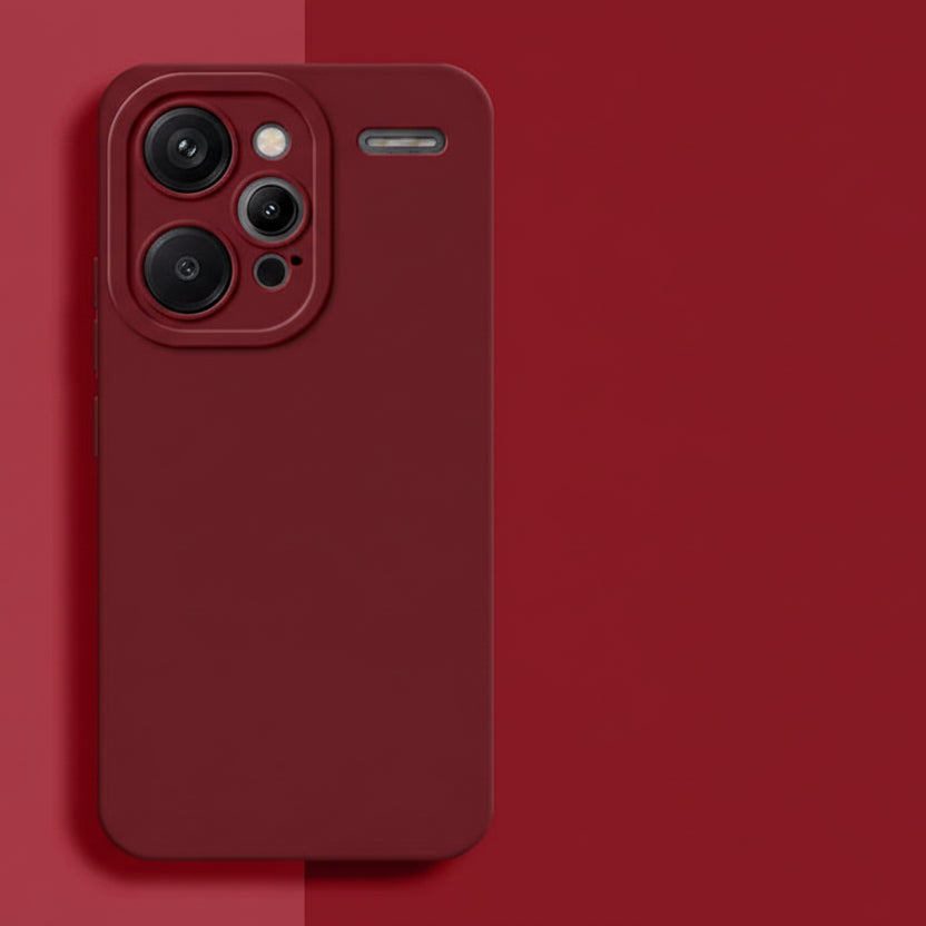 Silikon Hülle Matt für Redmi Note 12 13 Pro Plus Turbo – Kameraschutz, Weich