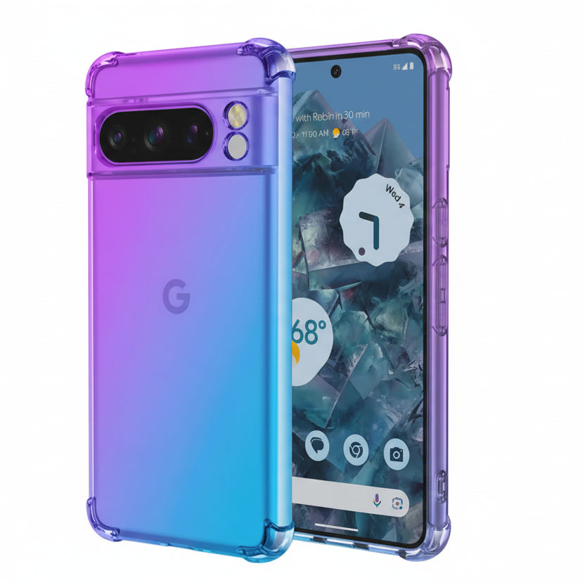 Gradient Airbag TPU Hülle für Pixel 10/9/8/7/6 – stoßfest