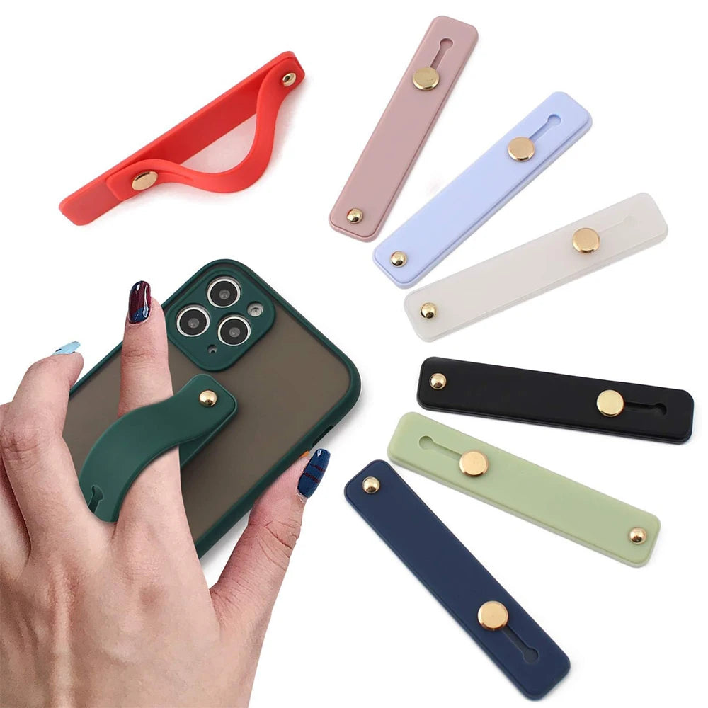 Universal Handy Fingerhalter mit Handschlaufe – Push-Pull Ständer