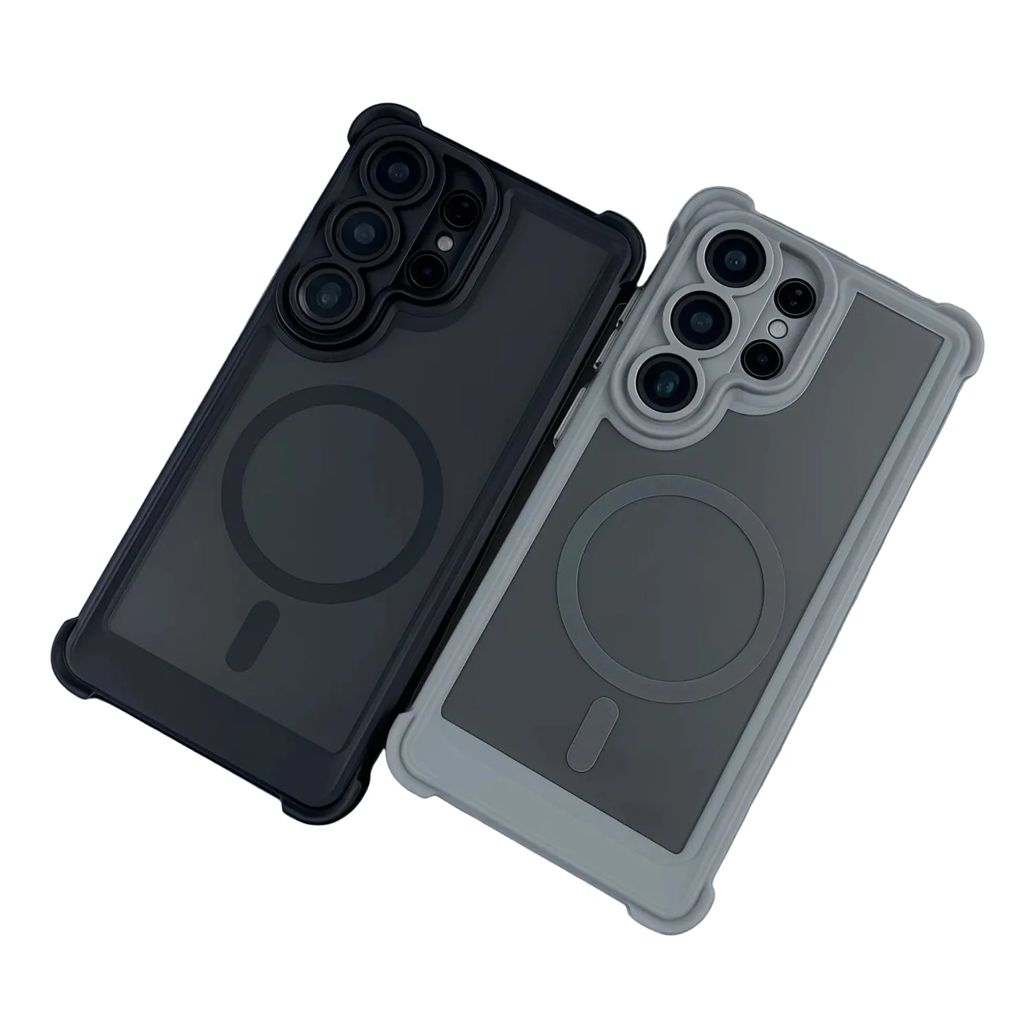 Stoßfeste Armor-Hülle für Samsung Galaxy S26/S25/S24 – Matt, Magnet