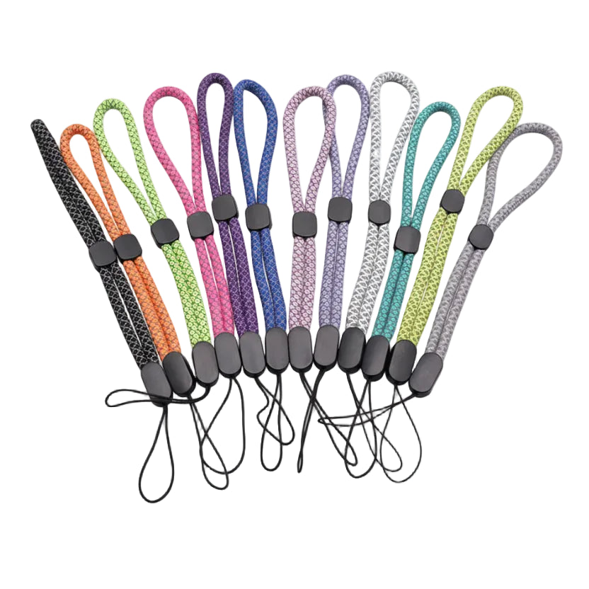 Fluoreszierender Handy-Handgurt Lanyard verstellbar – Handgelenk