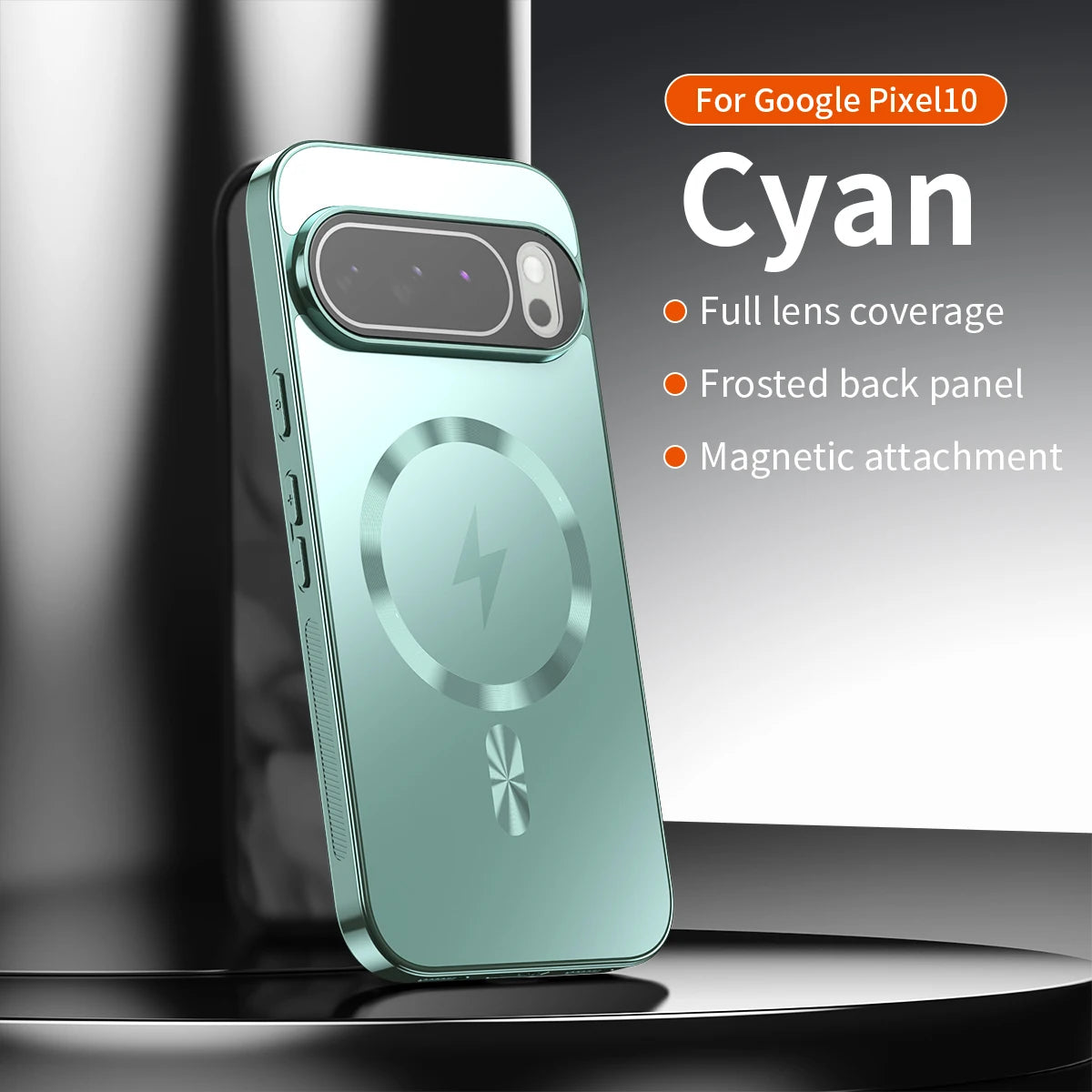 Magnetische Matte Schutzhülle für Google Pixel 6–10 Pro – 7 Farben