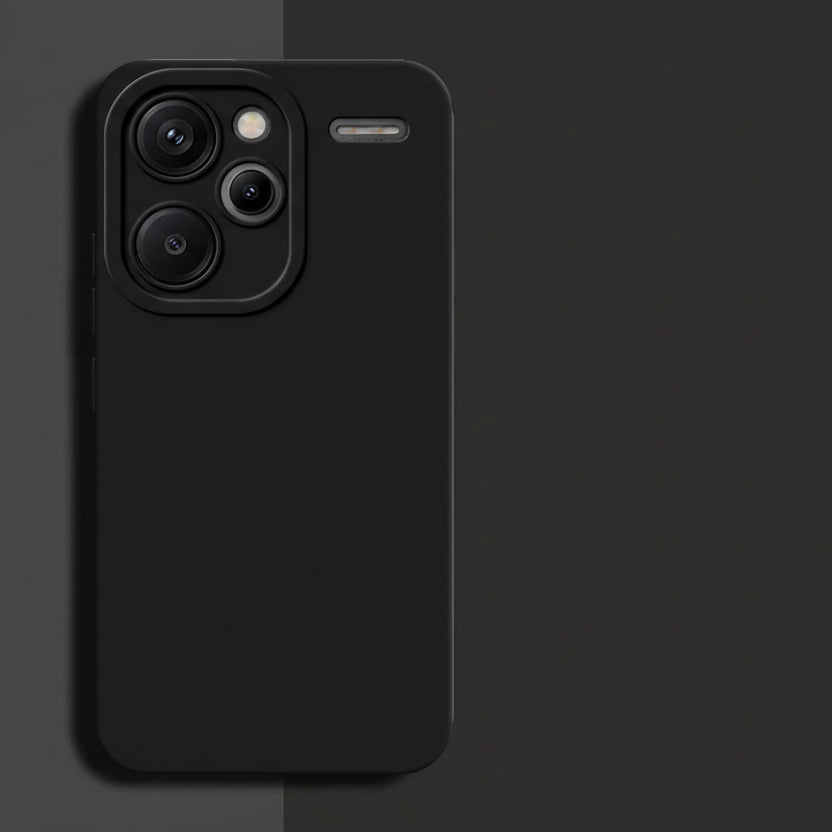 Silikon Hülle Matt für Redmi Note 12 13 Pro Plus Turbo – Kameraschutz, Weich