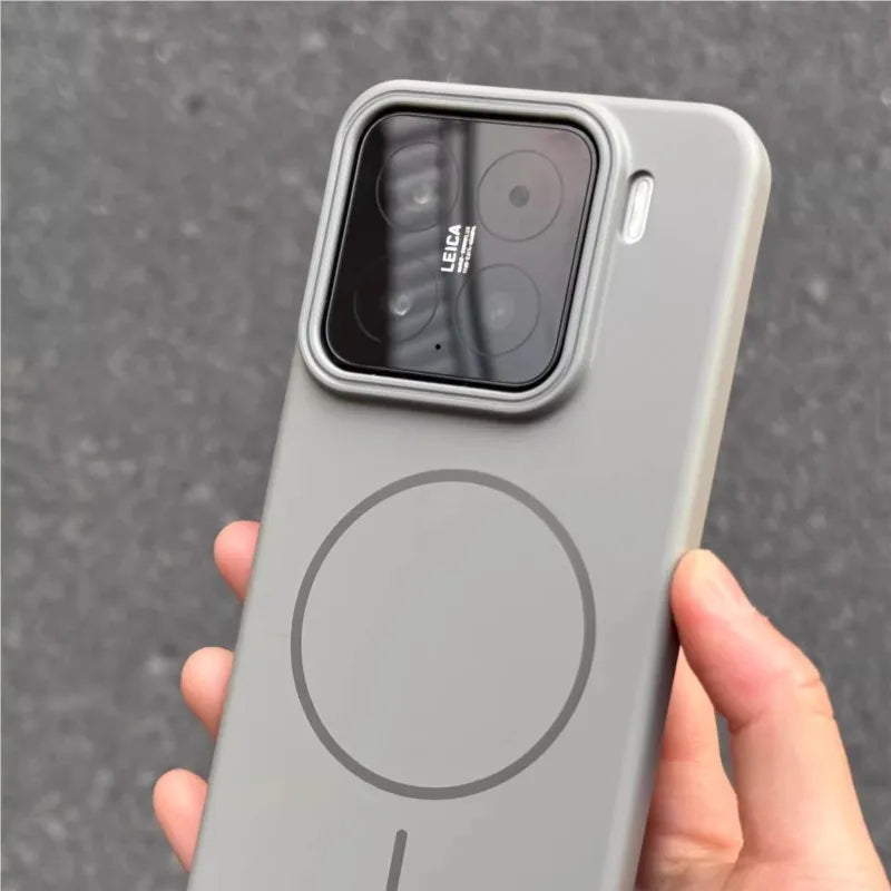 Magnetische Hartschale für kabelloses Laden – Transparent, Stoßfest