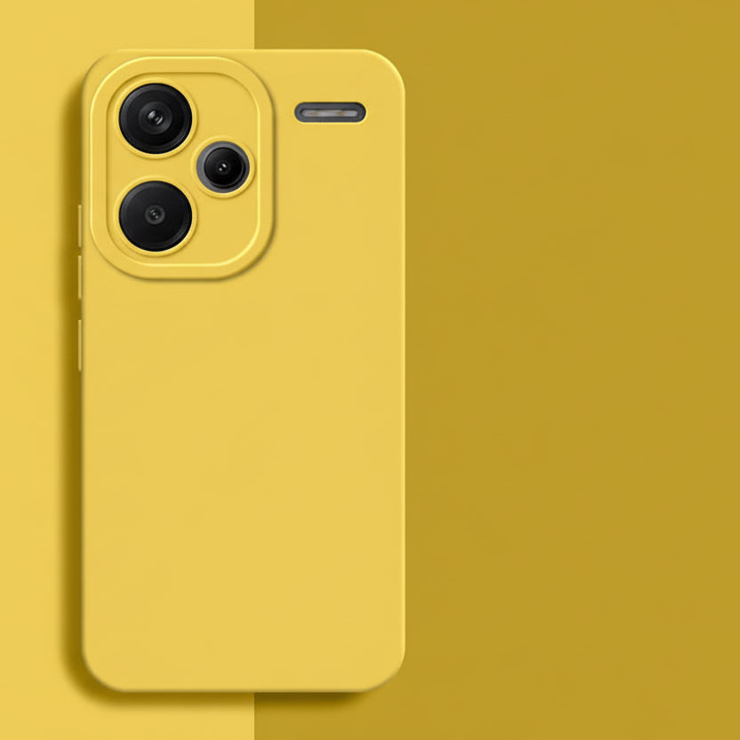Silikon Hülle Matt für Redmi Note 12 13 Pro Plus Turbo – Kameraschutz, Weich