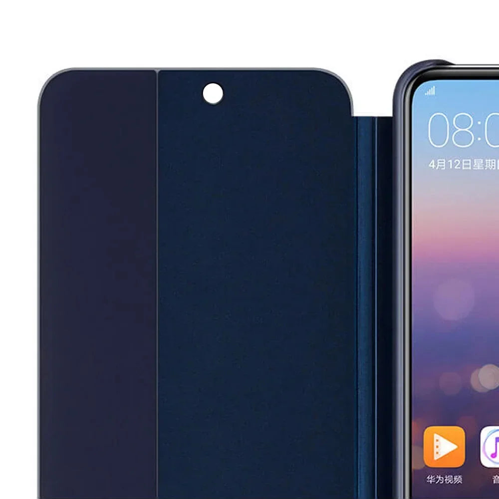 Für Huawei P30 / P30 Pro / P30 Lite Flip-Hülle mit Sichtfenster