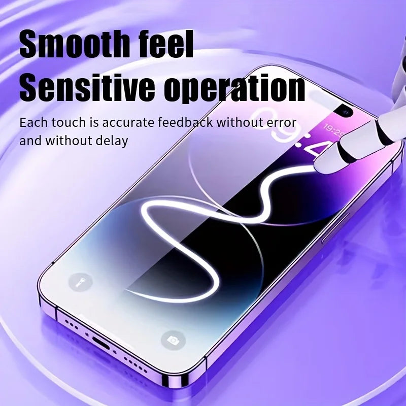 Full Cover Schutzglas mit One-Click Installation – HD, Oleophob, 9H