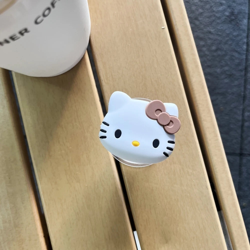 Hello Kitty Handyhalter GripTok Fingerring – Stand & Griff (MINISO)