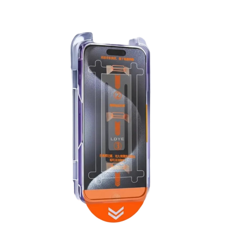 Full Cover Schutzglas mit One-Click Installation – HD, Oleophob, 9H