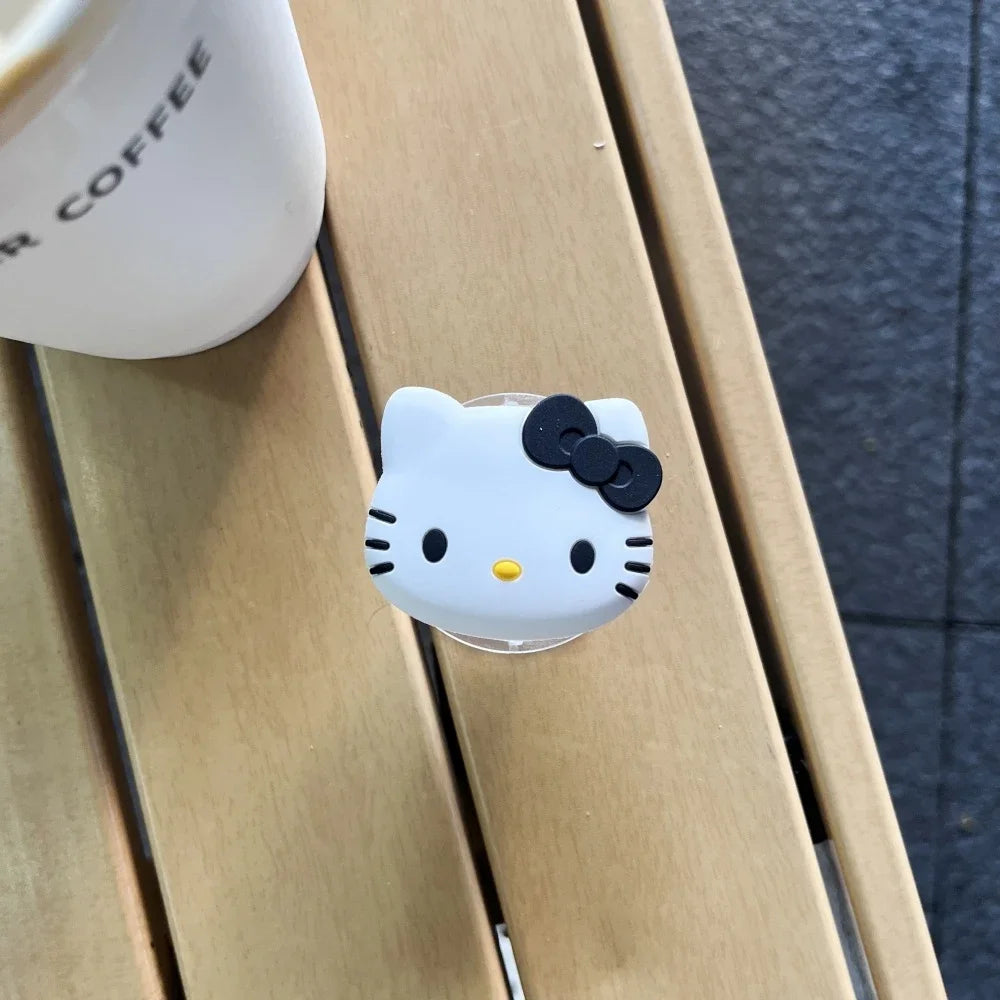 Hello Kitty Handyhalter GripTok Fingerring – Stand & Griff (MINISO)