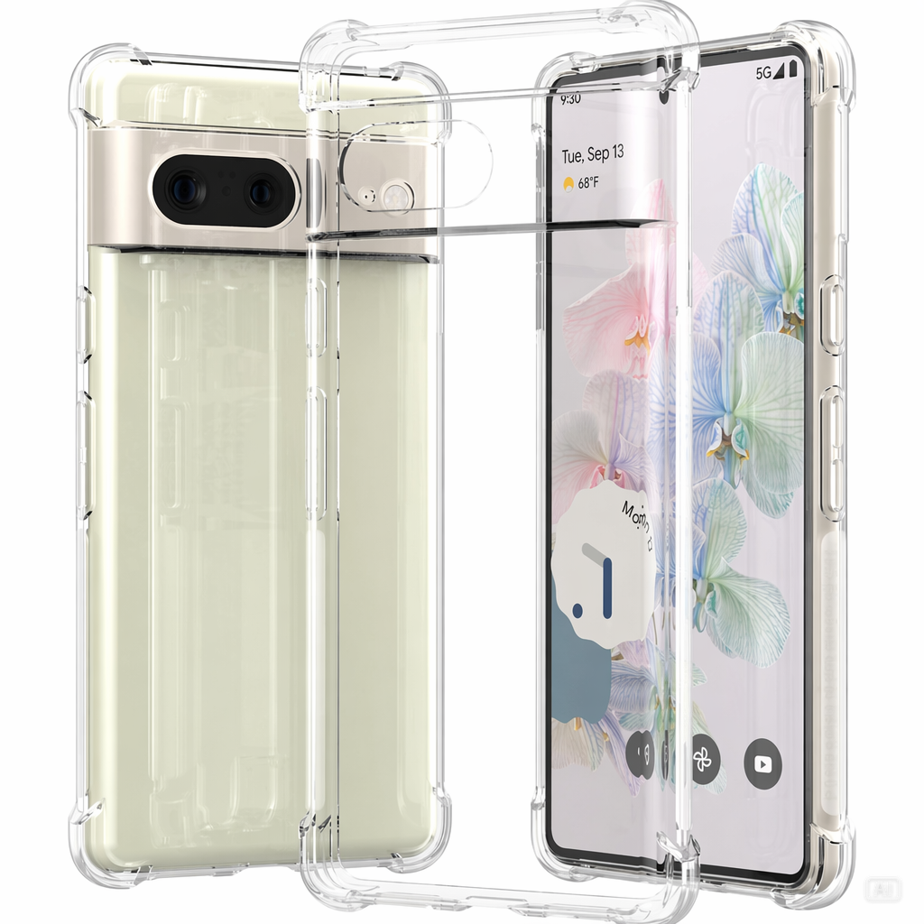 Gradient Airbag TPU Hülle für Pixel 10/9/8/7/6 – stoßfest