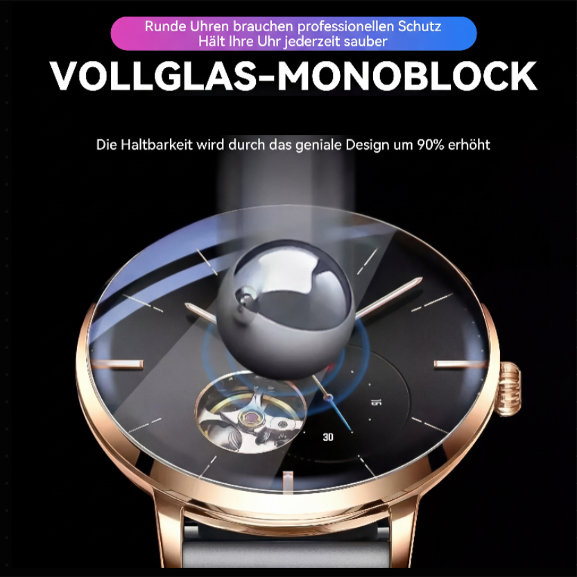Smartwatch Schutzglas Universal 26–46 mm – 9H Härte, 1–5 Stück