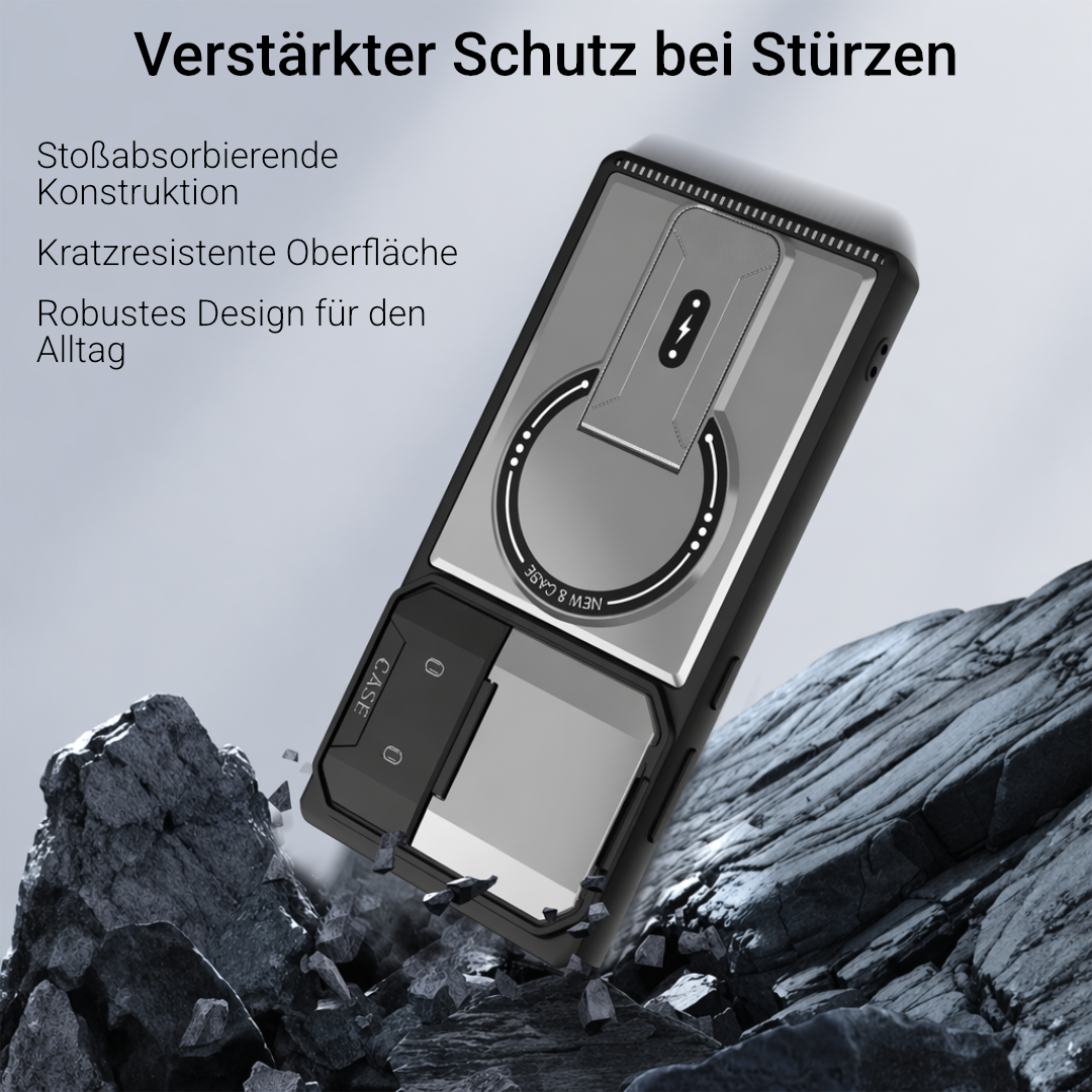 Armor Hülle für Samsung Galaxy: Kameraschutz, Ständer & Magnet-Ring
