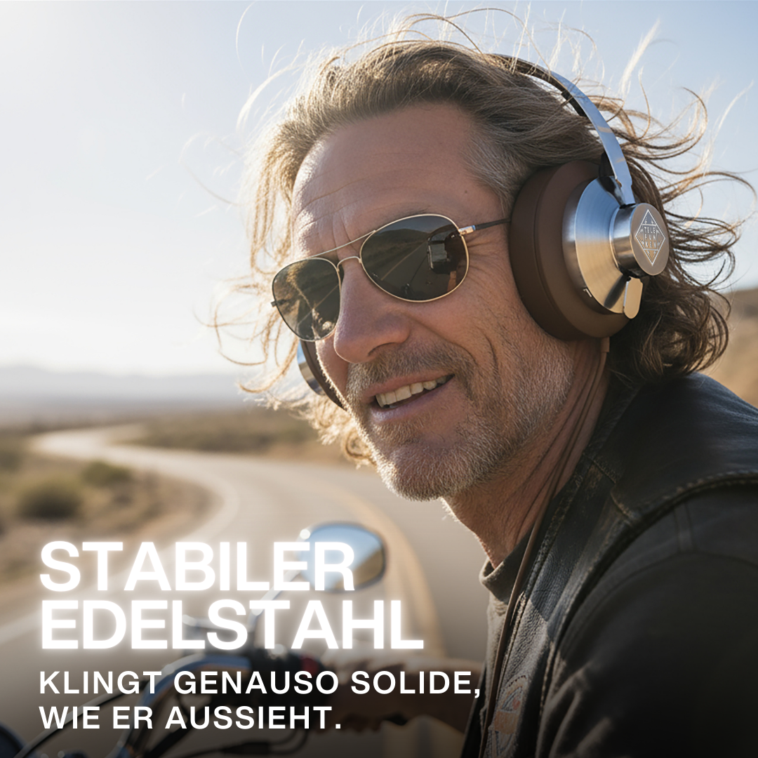 TELEFUNKEN ARCO CLASSIC ANC Kopfhörer – 65h, IPX4, Multipoint