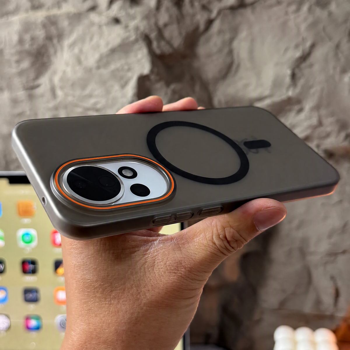 Für Huawei Nova 13 Pro Hülle – Matt Magnetisch mit Kamera-Deko