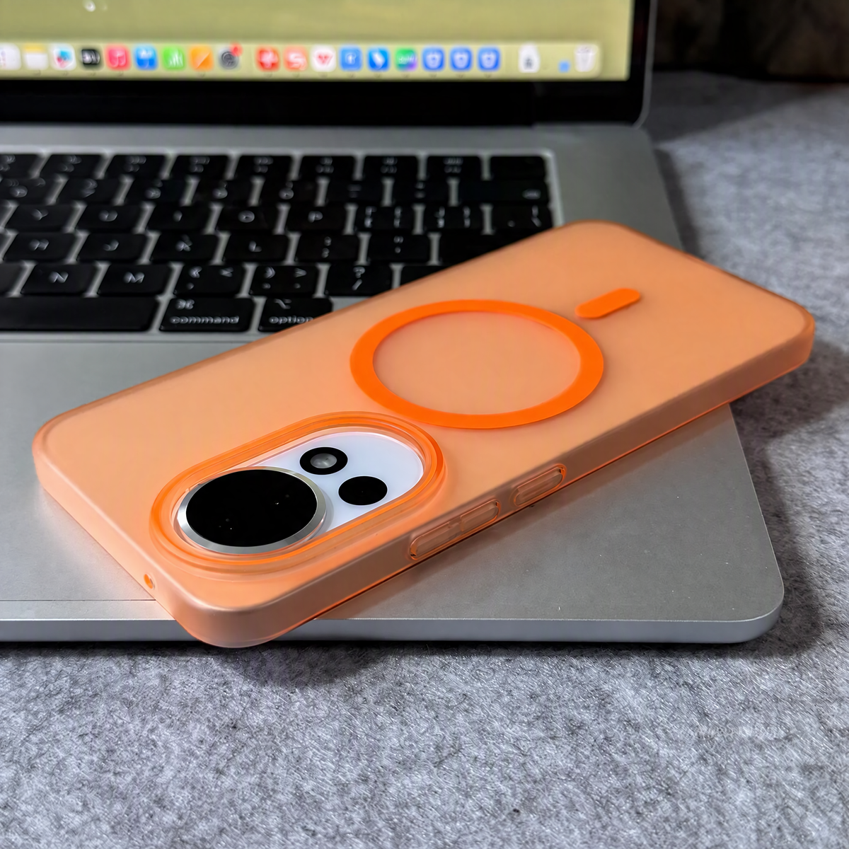 Für Huawei Nova 13 Pro Hülle – Matt Magnetisch mit Kamera-Deko