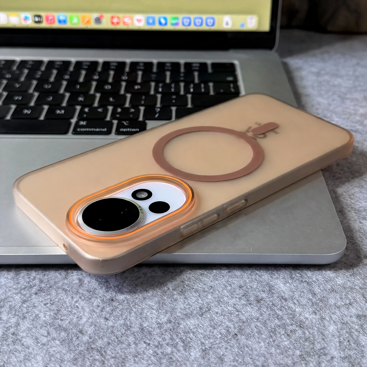 Für Huawei Nova 13 Pro Hülle – Matt Magnetisch mit Kamera-Deko