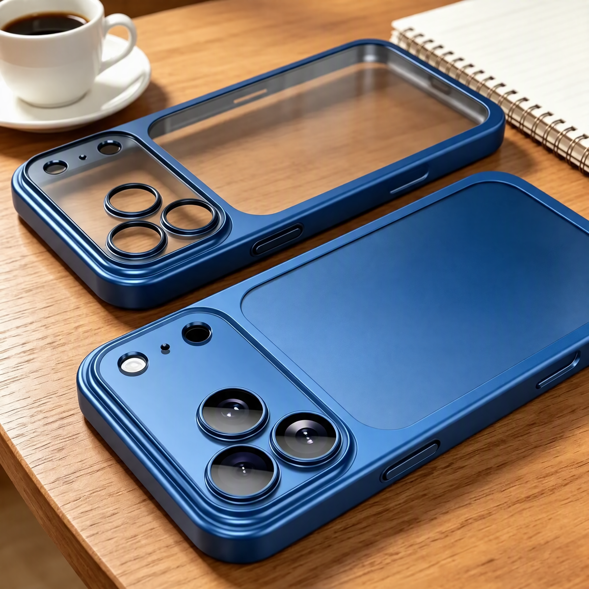 Für iPhone 17 / 18 Serie Hülle – PC Matt-Transparent mit