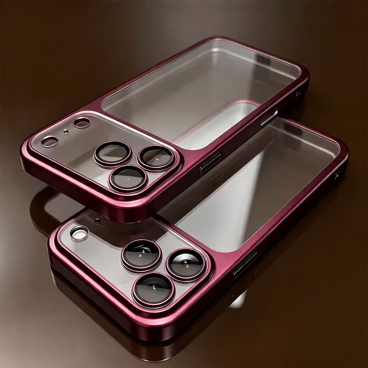 Für iPhone 17 / 18 Serie Hülle – PC Matt-Transparent mit