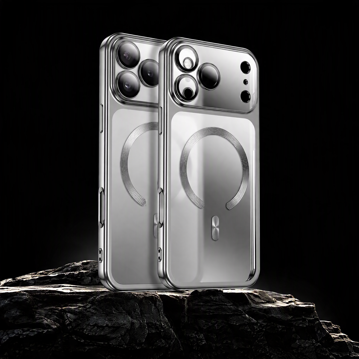 Für iPhone 17 / 18 Serie Hülle – PC Matt-Transparent mit