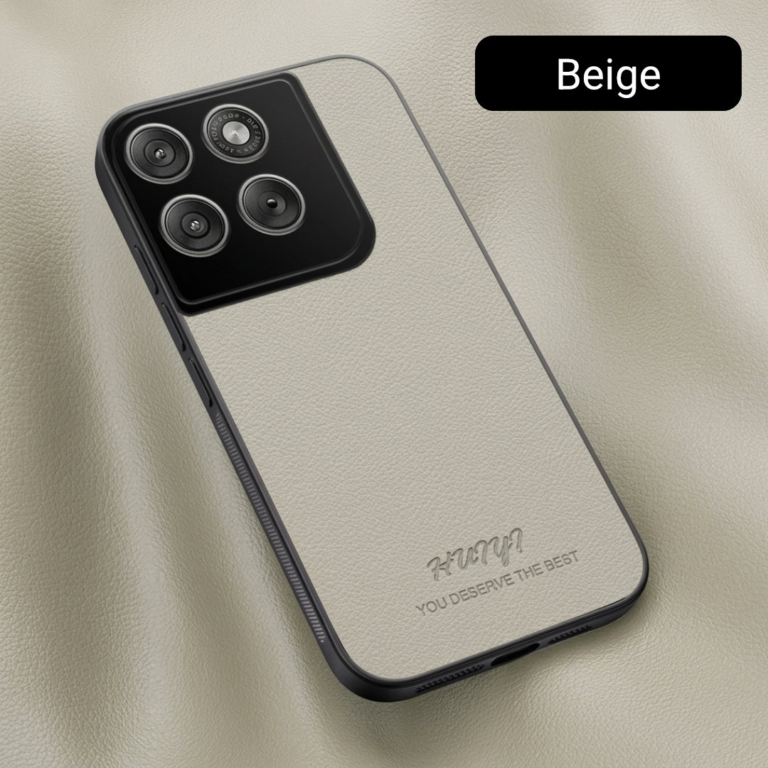 Für Motorola Edge 70 Hülle – Kunstleder mit Magnet-Ring