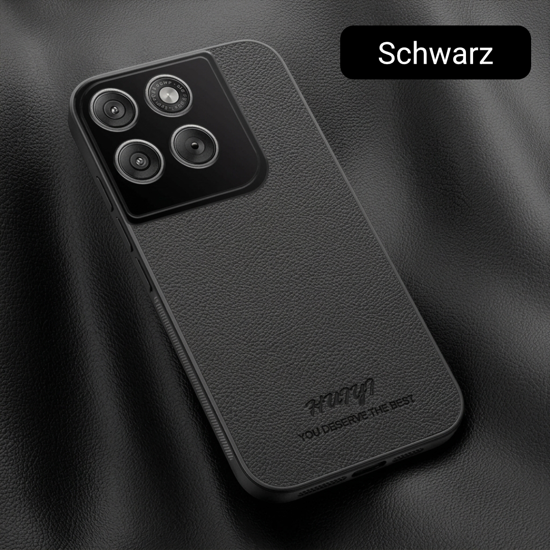 Für Motorola Edge 70 Hülle – Kunstleder mit Magnet-Ring