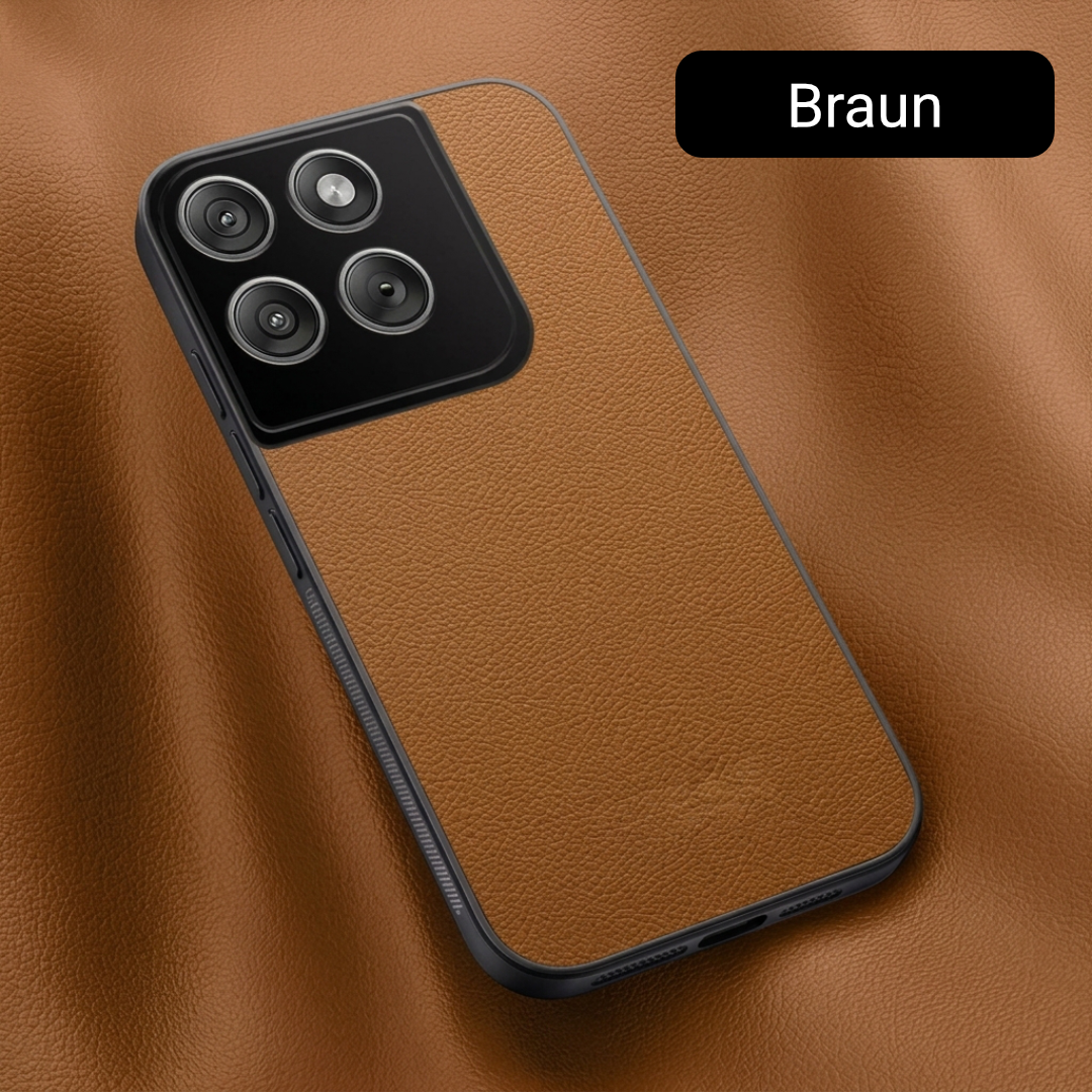 Für Motorola Edge 70 Hülle – Kunstleder mit Magnet-Ring