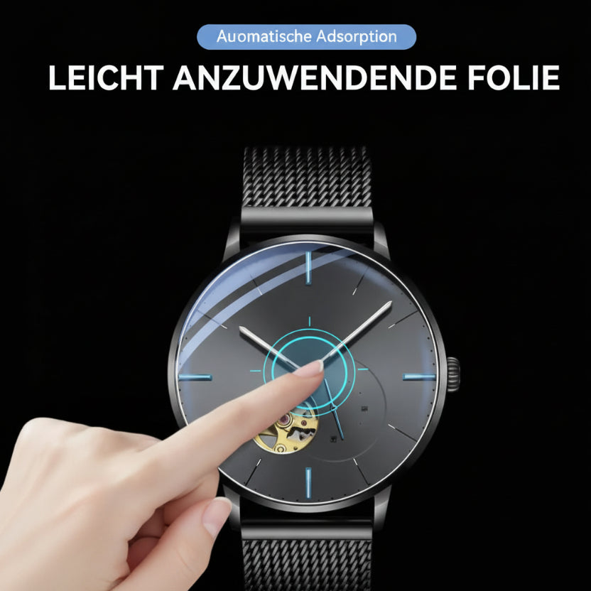 Smartwatch Schutzglas Universal 26–46 mm – 9H Härte, 1–5 Stück