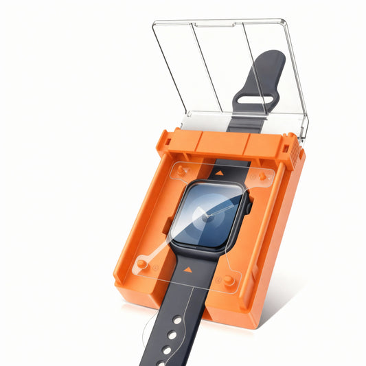 Schutzglas für Apple Watch mit Auto-Installationstool 40-49mm 9H HD 2er Set