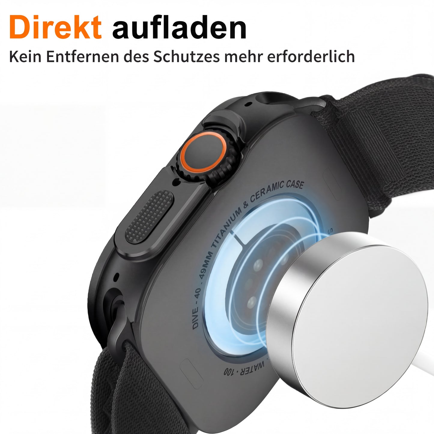 Luxus Metall Schutzhülle für Apple Watch Ultra 3 2 49mm Serie 11 10 46mm